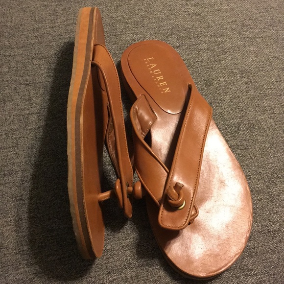 Lauren by Ralph Lauren Brown Sandals - Picture 4 of 4